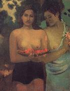 Paul Gauguin Safflower with breast oil painting artist